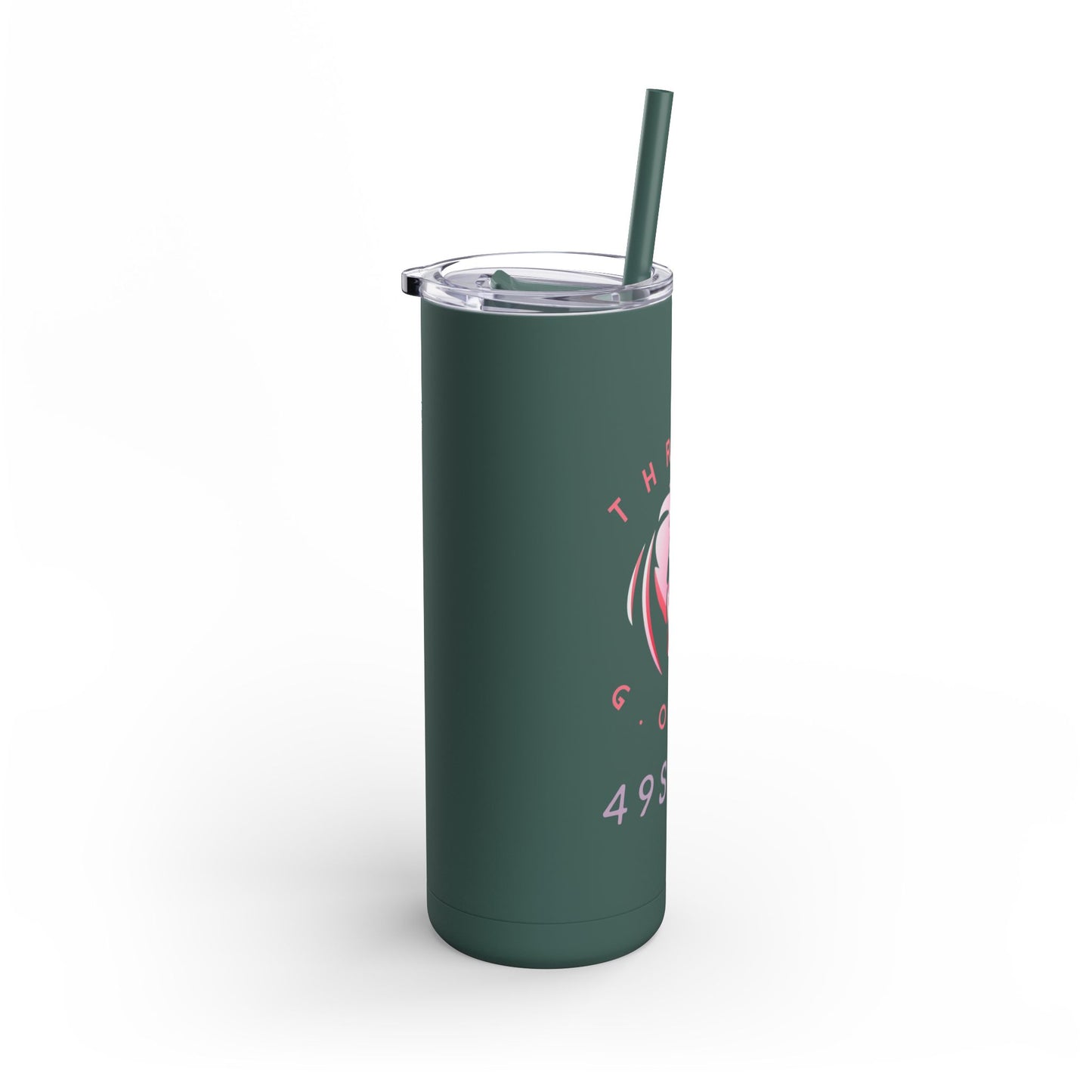 The GOAT Skinny Matte Tumbler, 20oz