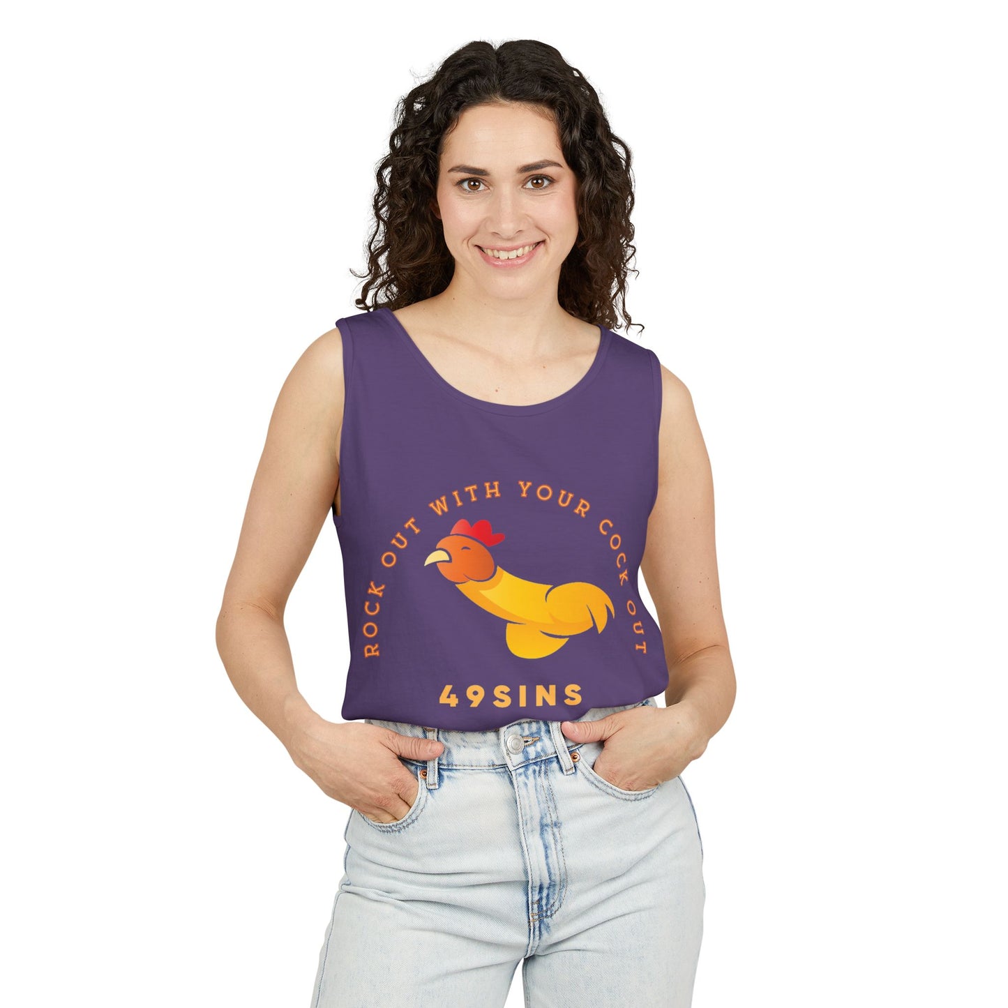 Rock Out Unisex Garment-Dyed Tank Top