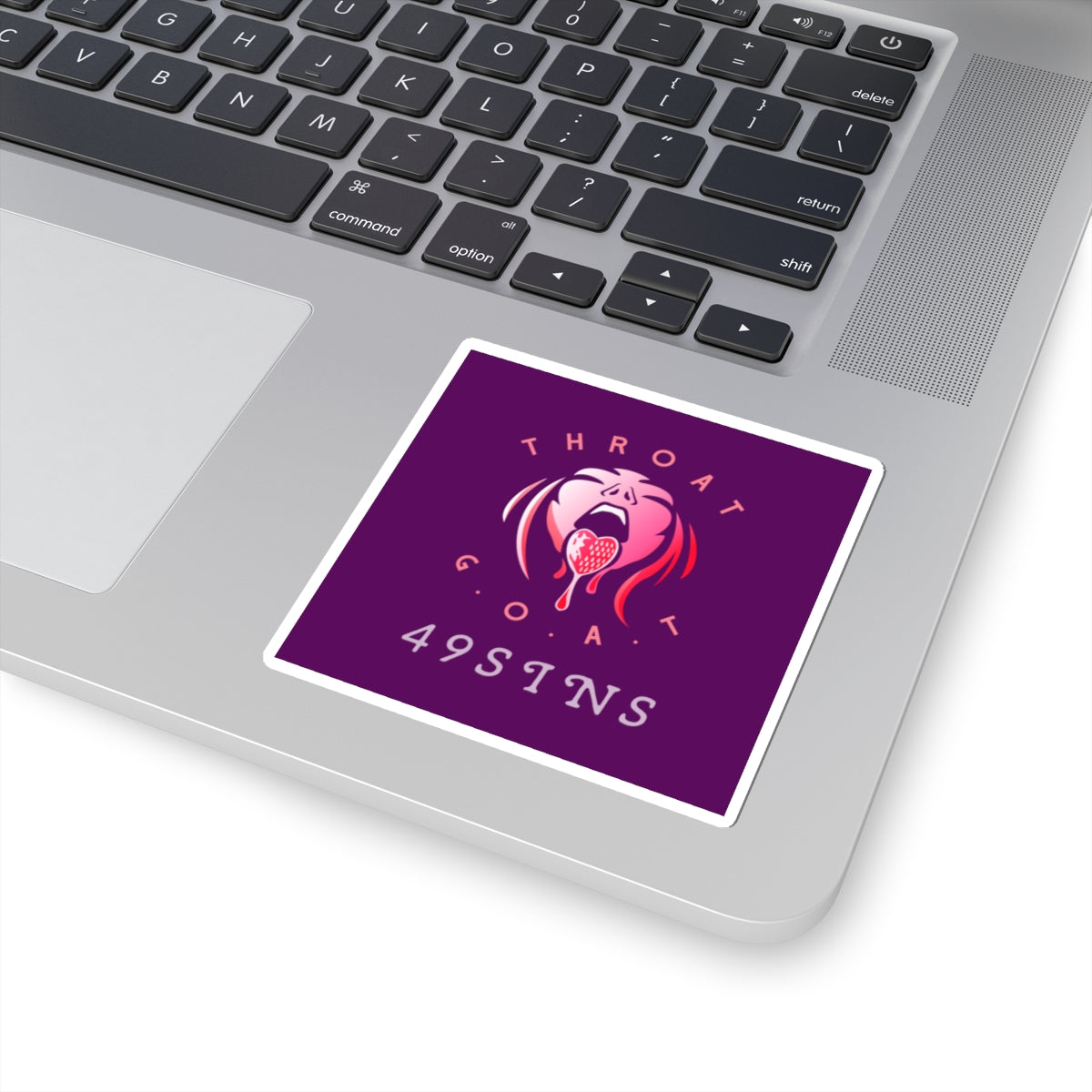 Throat GOAT Sticker