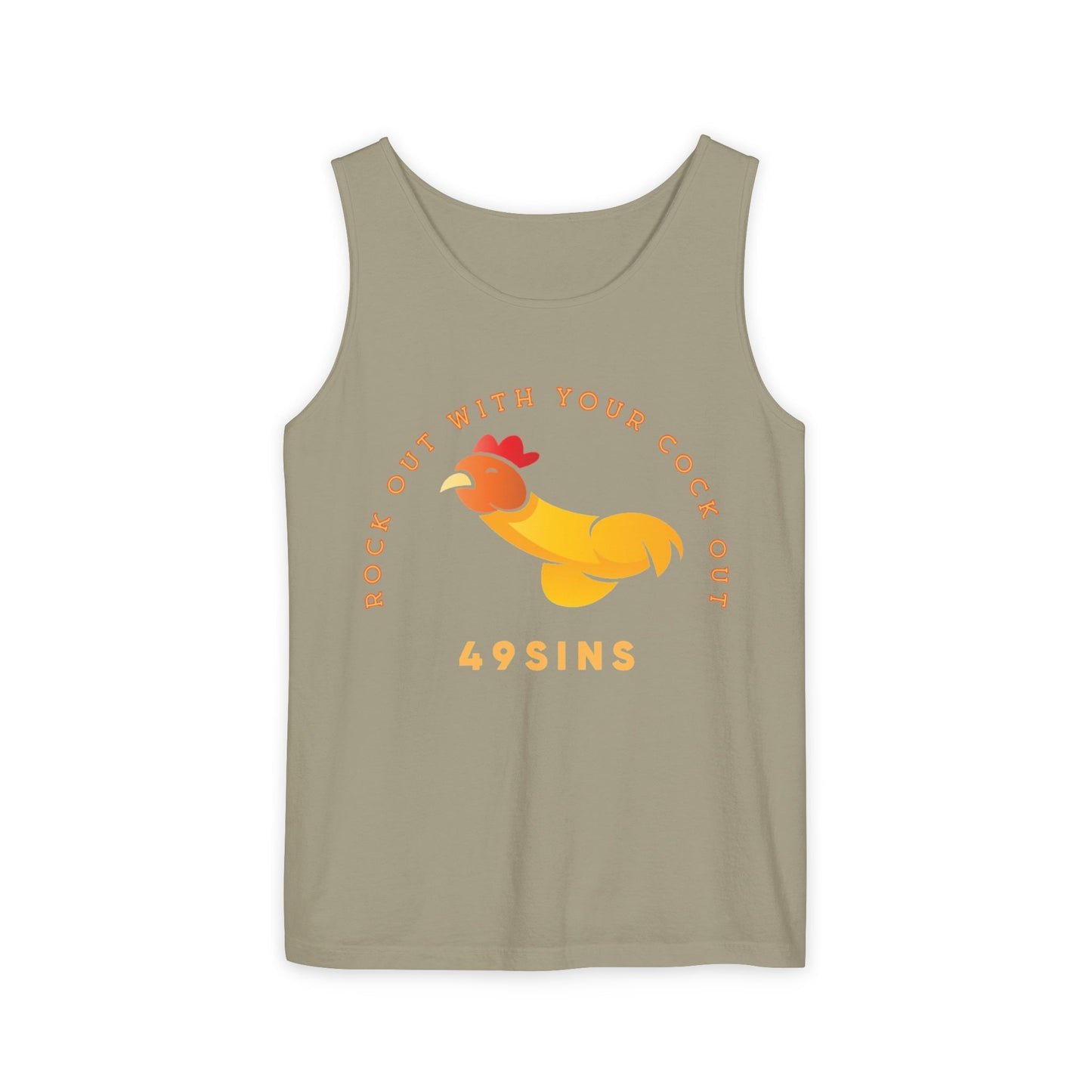 Rock Out Unisex Garment-Dyed Tank Top