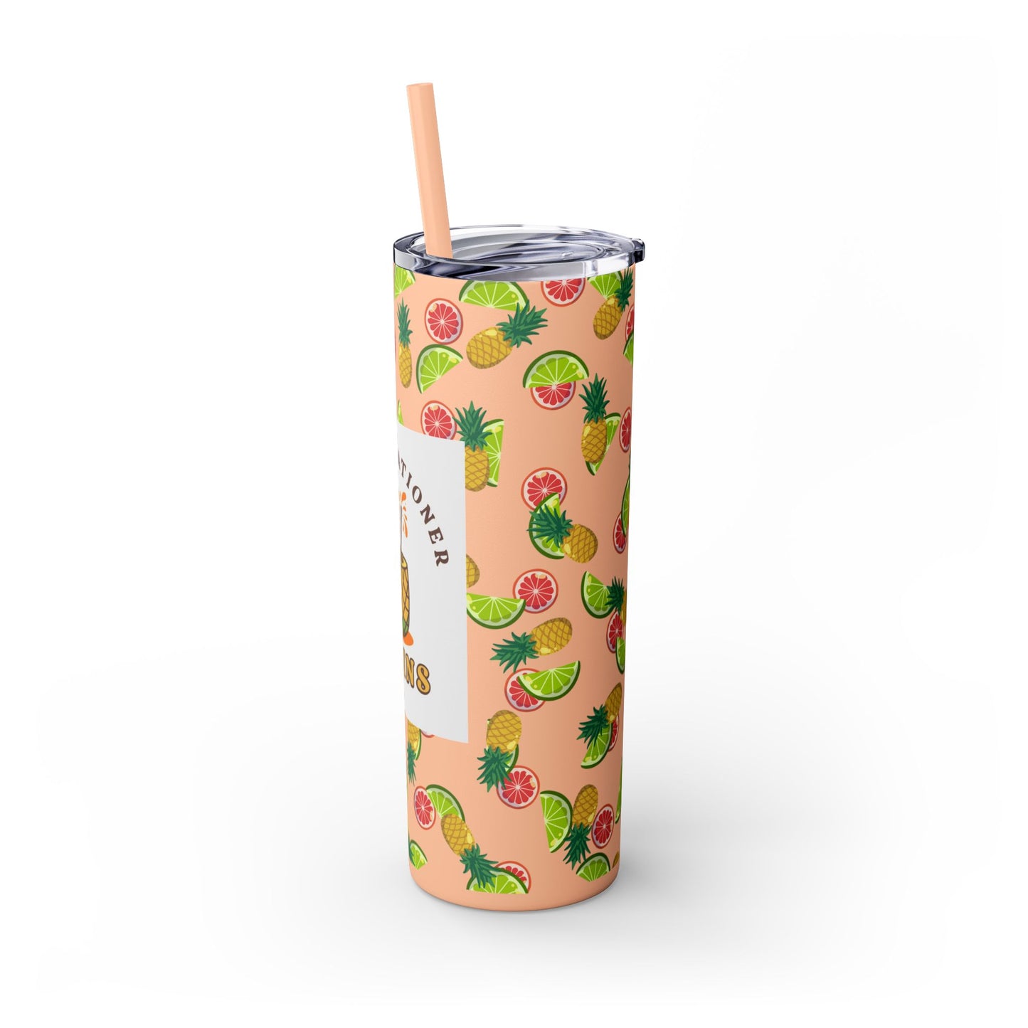 Swing-Cation Skinny Tumbler with Straw, 20oz