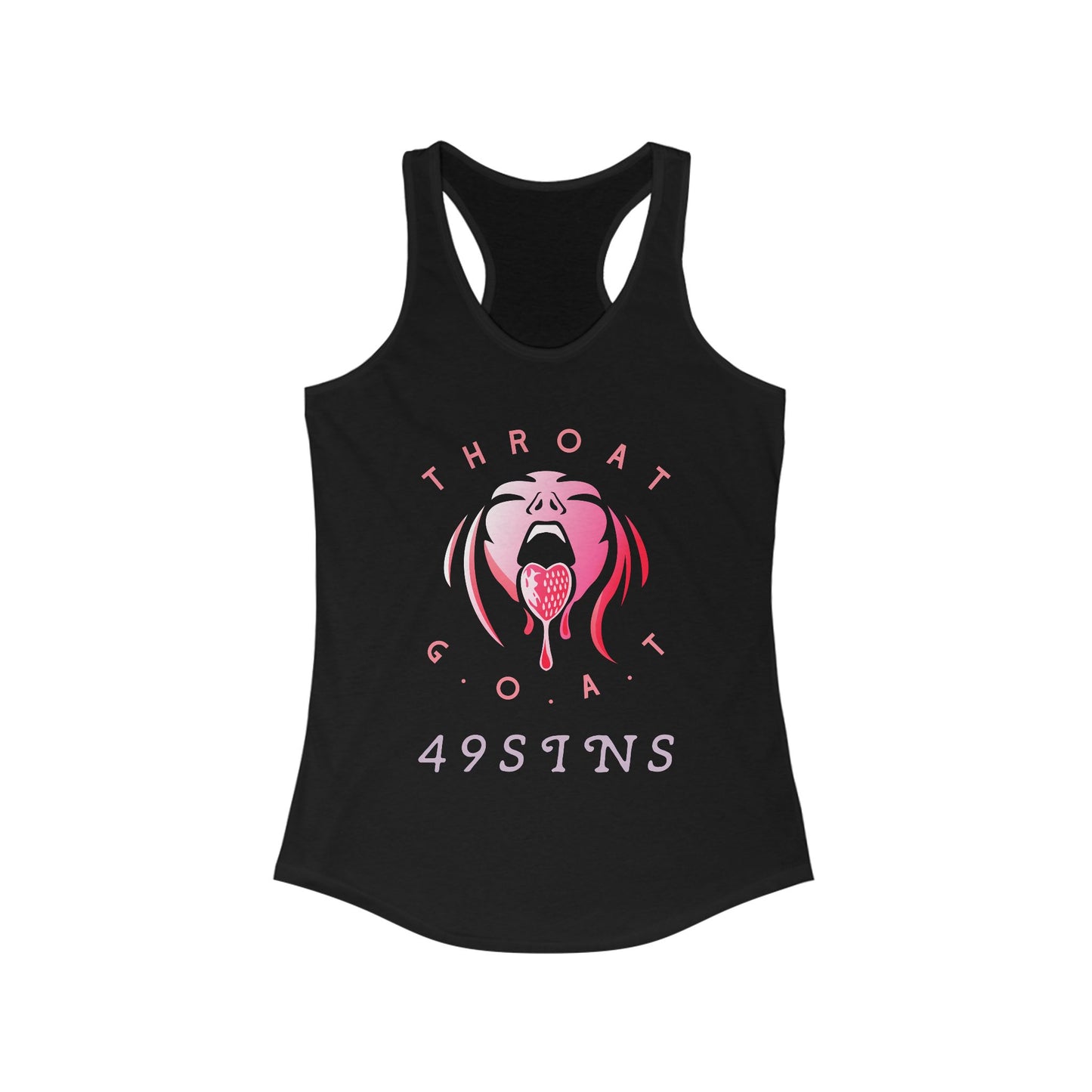 Throat GOAT Racerback Tank