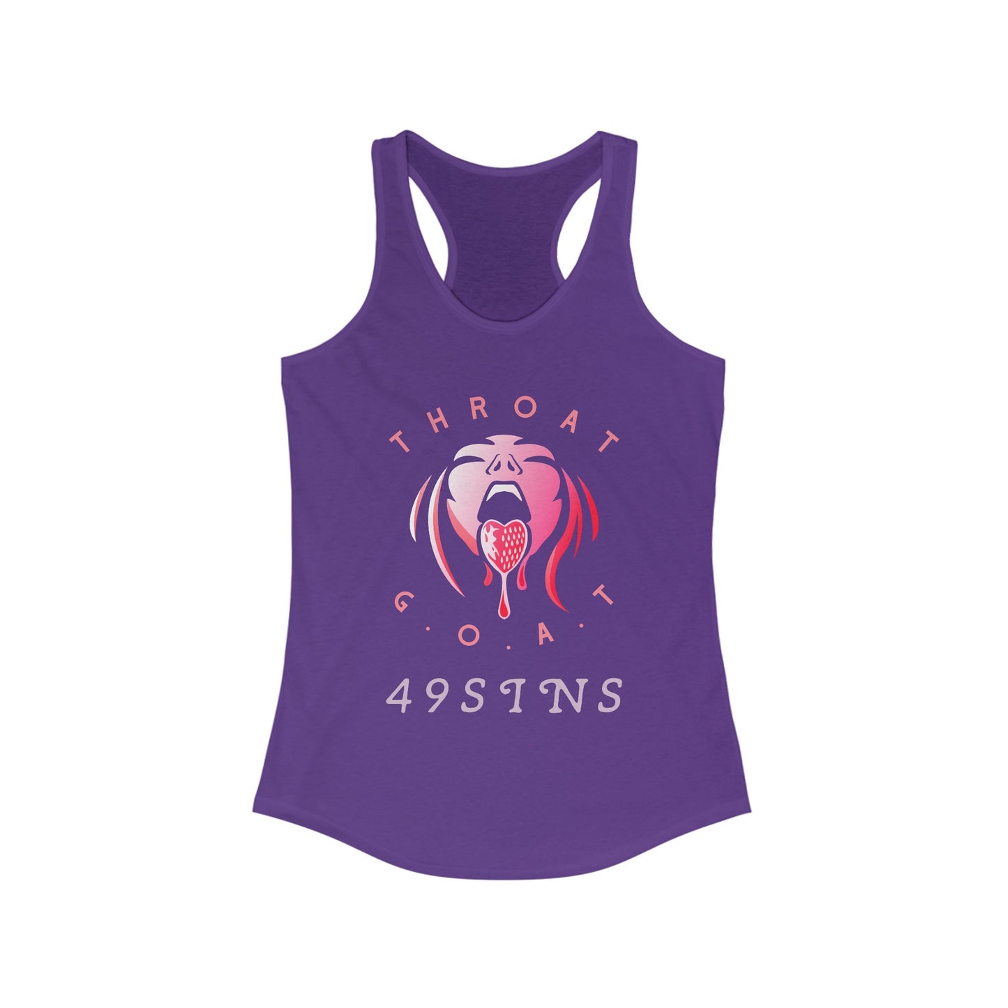 Throat GOAT Racerback Tank