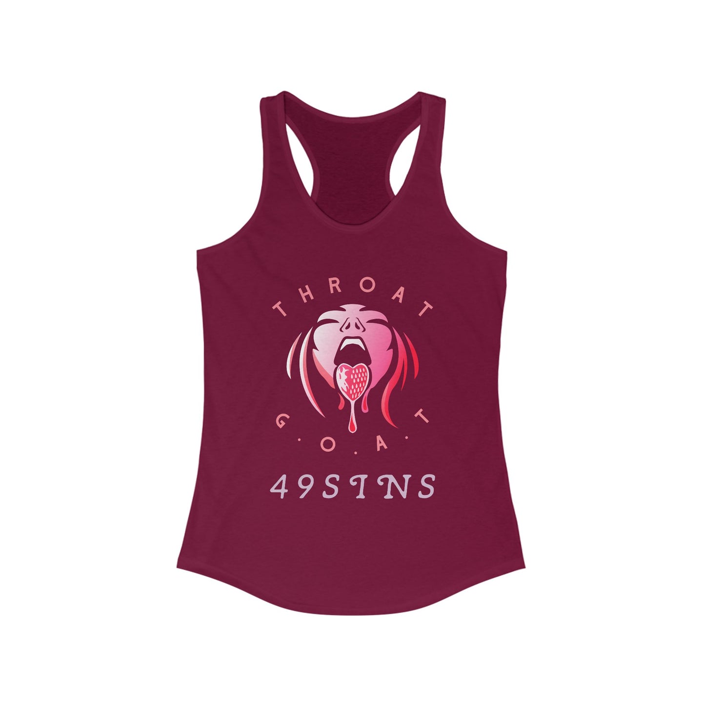 Throat GOAT Racerback Tank
