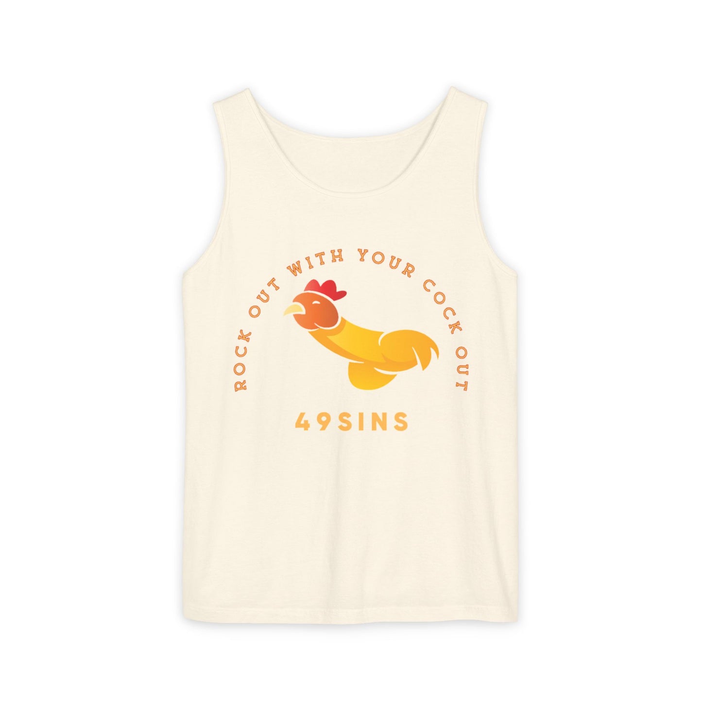 Rock Out Unisex Garment-Dyed Tank Top