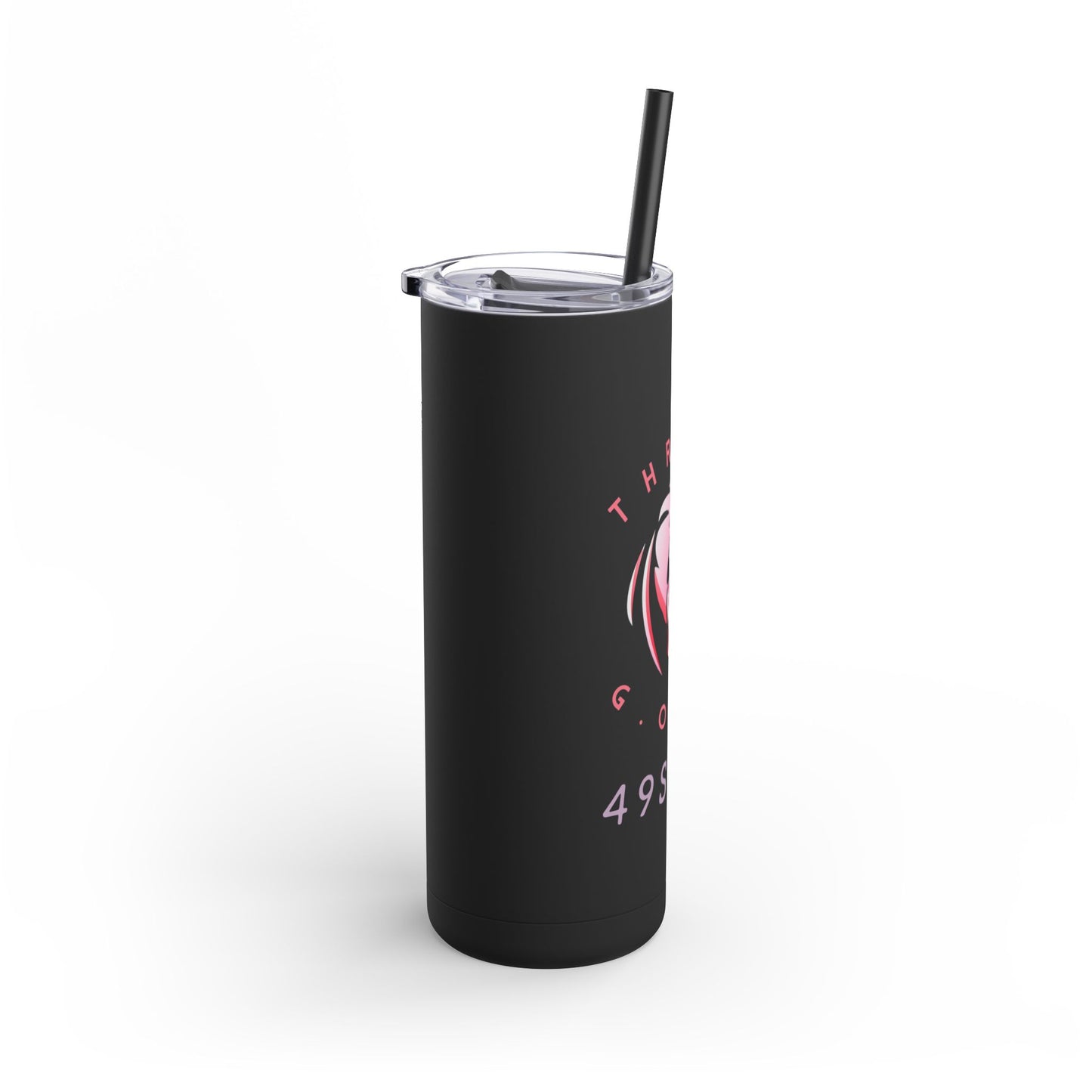 The GOAT Skinny Matte Tumbler, 20oz