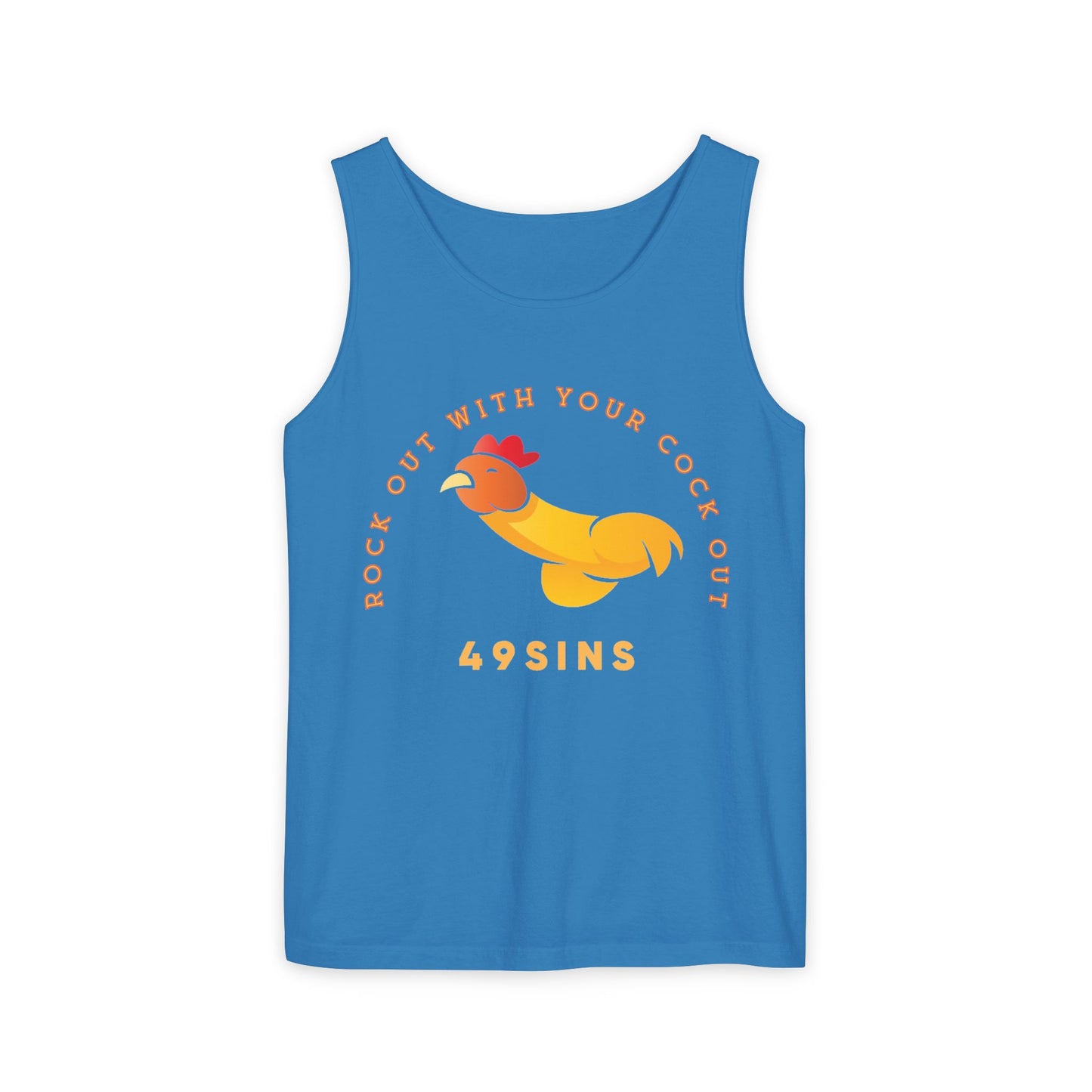 Rock Out Unisex Garment-Dyed Tank Top
