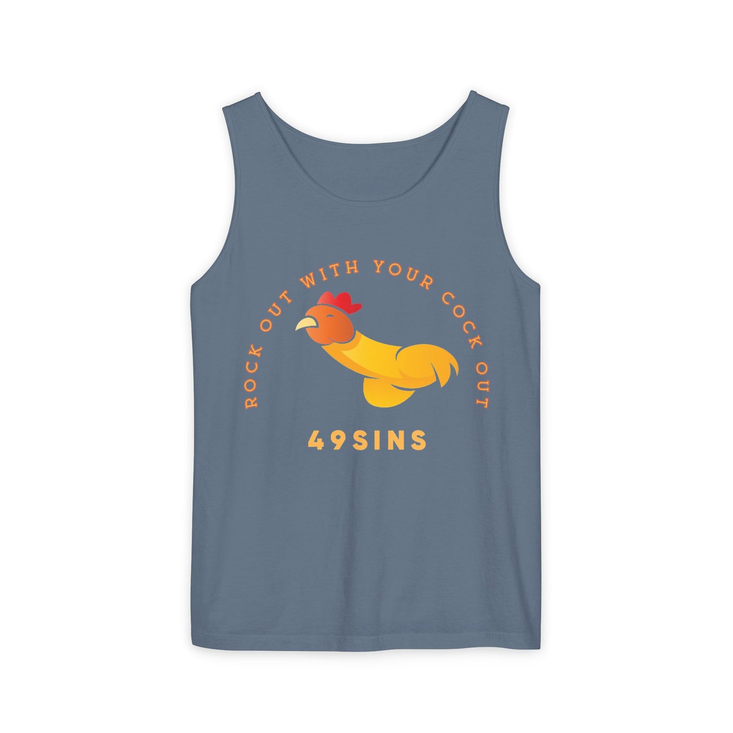 Rock Out Unisex Garment-Dyed Tank Top