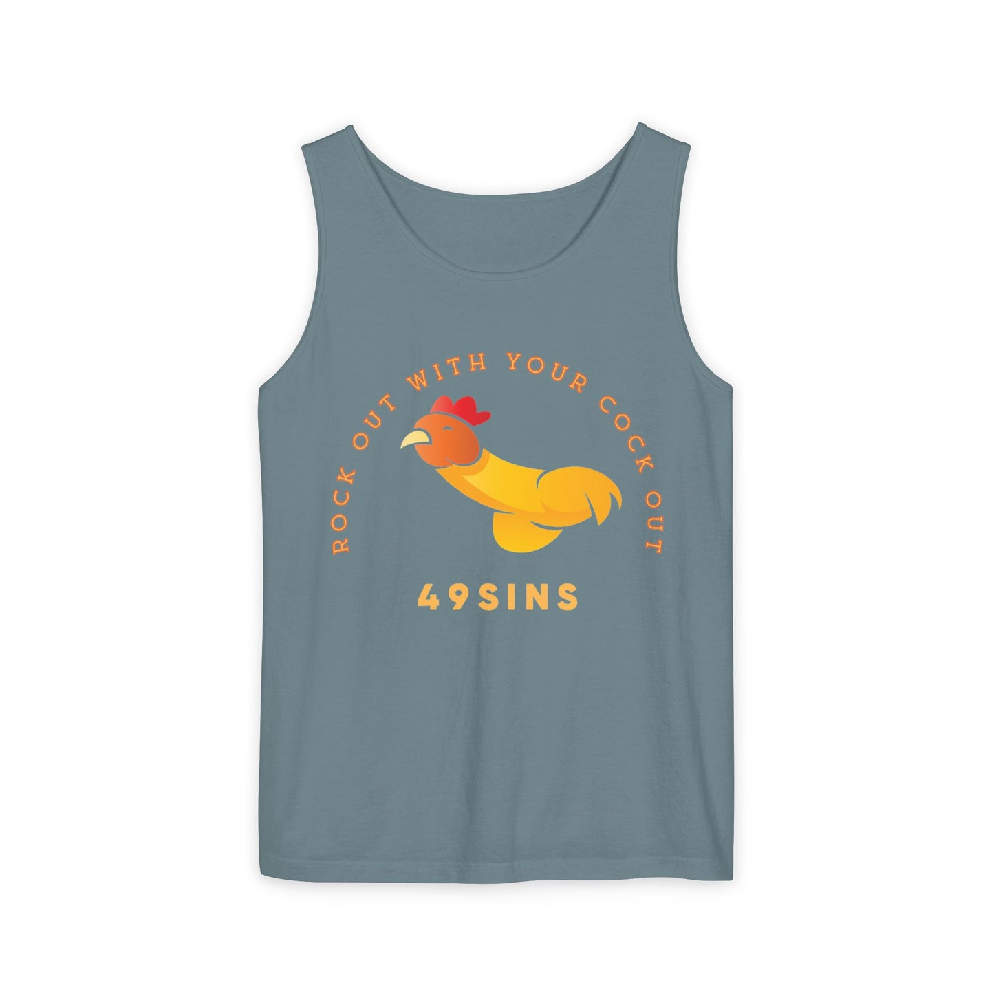 Rock Out Unisex Garment-Dyed Tank Top