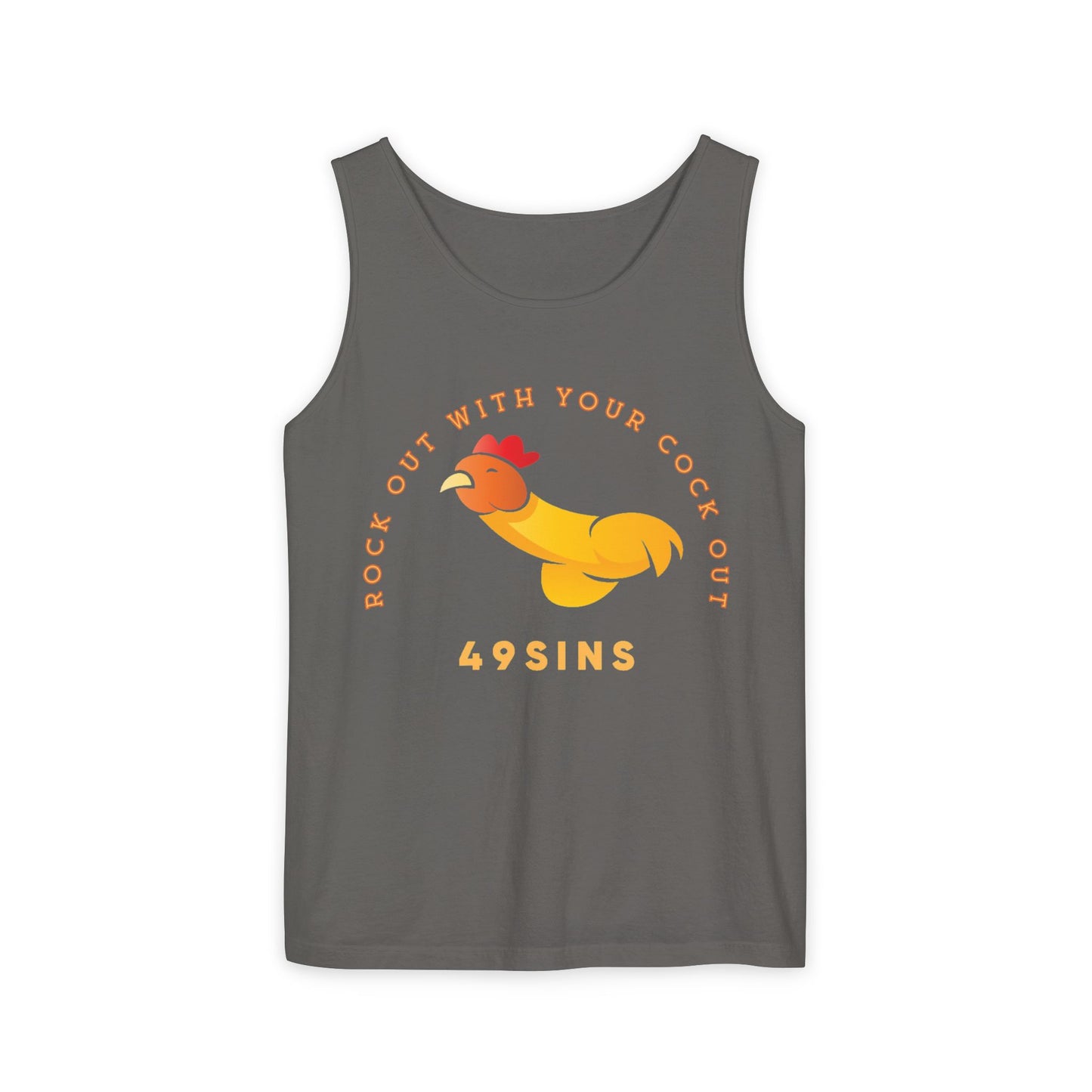 Rock Out Unisex Garment-Dyed Tank Top