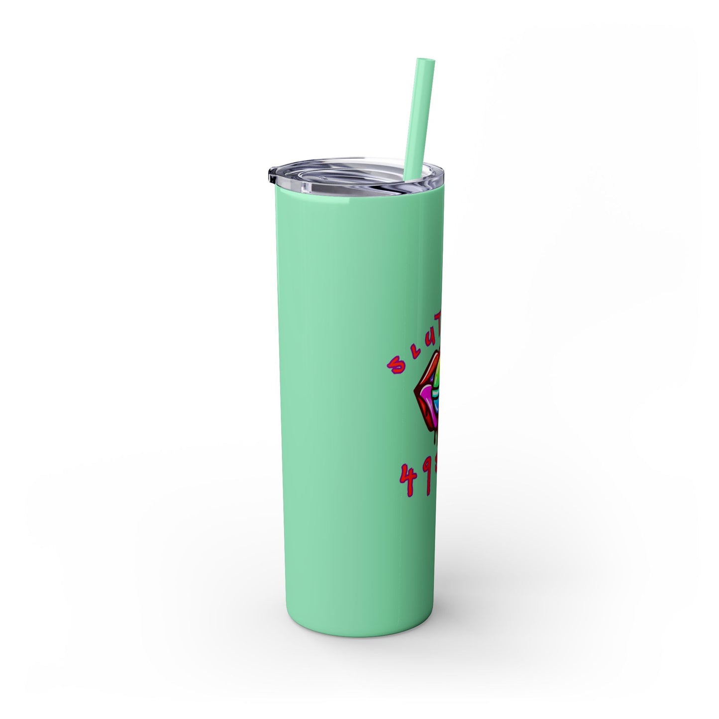 It's a Lifestyle Skinny Tumbler with Straw, 20oz