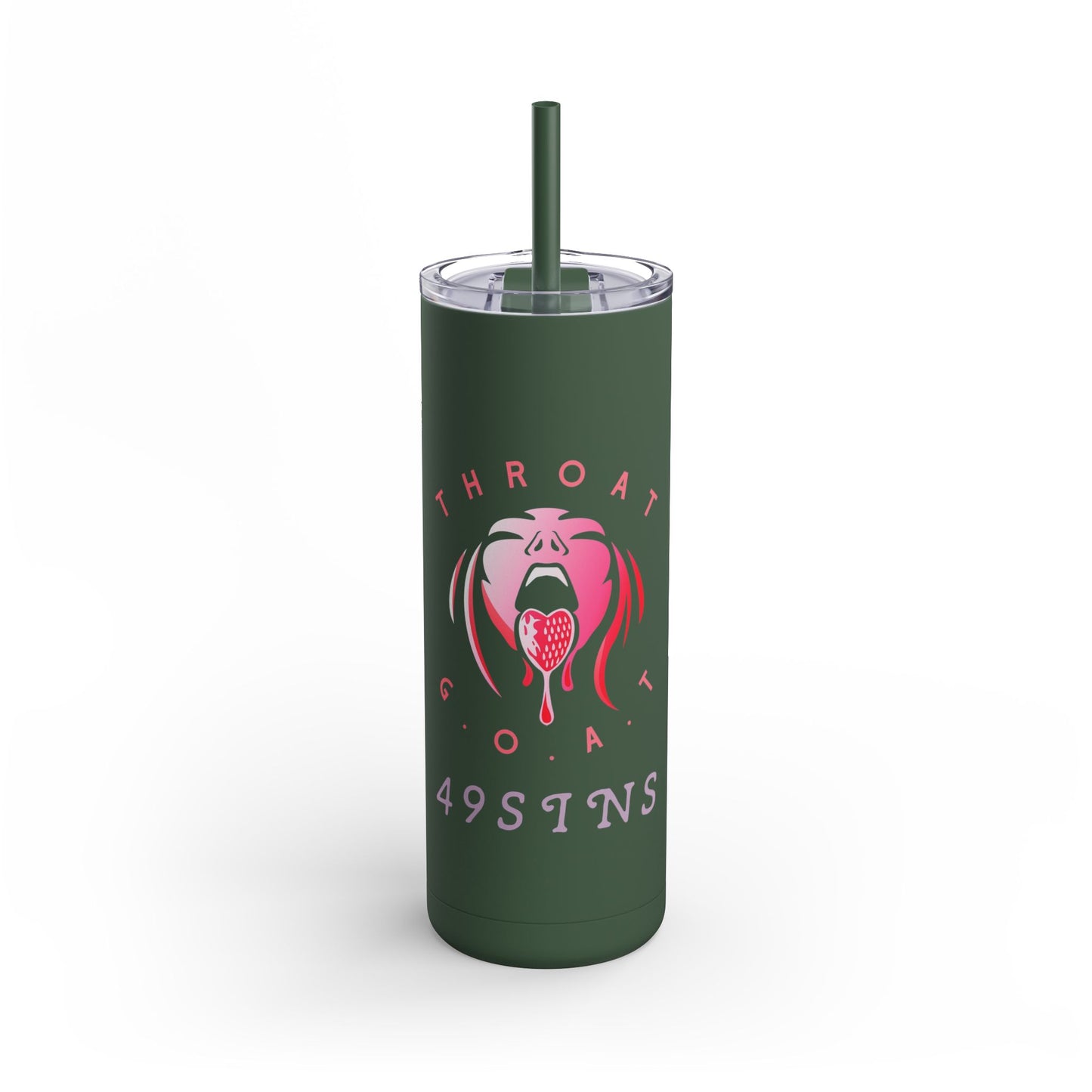 The GOAT Skinny Matte Tumbler, 20oz