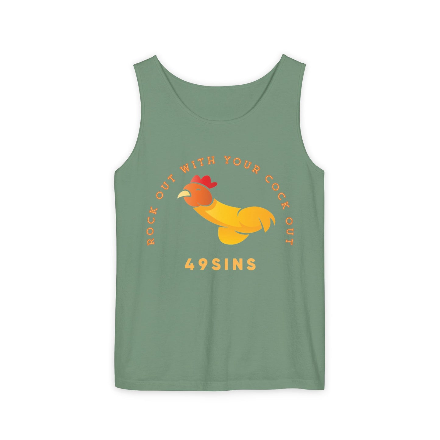 Rock Out Unisex Garment-Dyed Tank Top