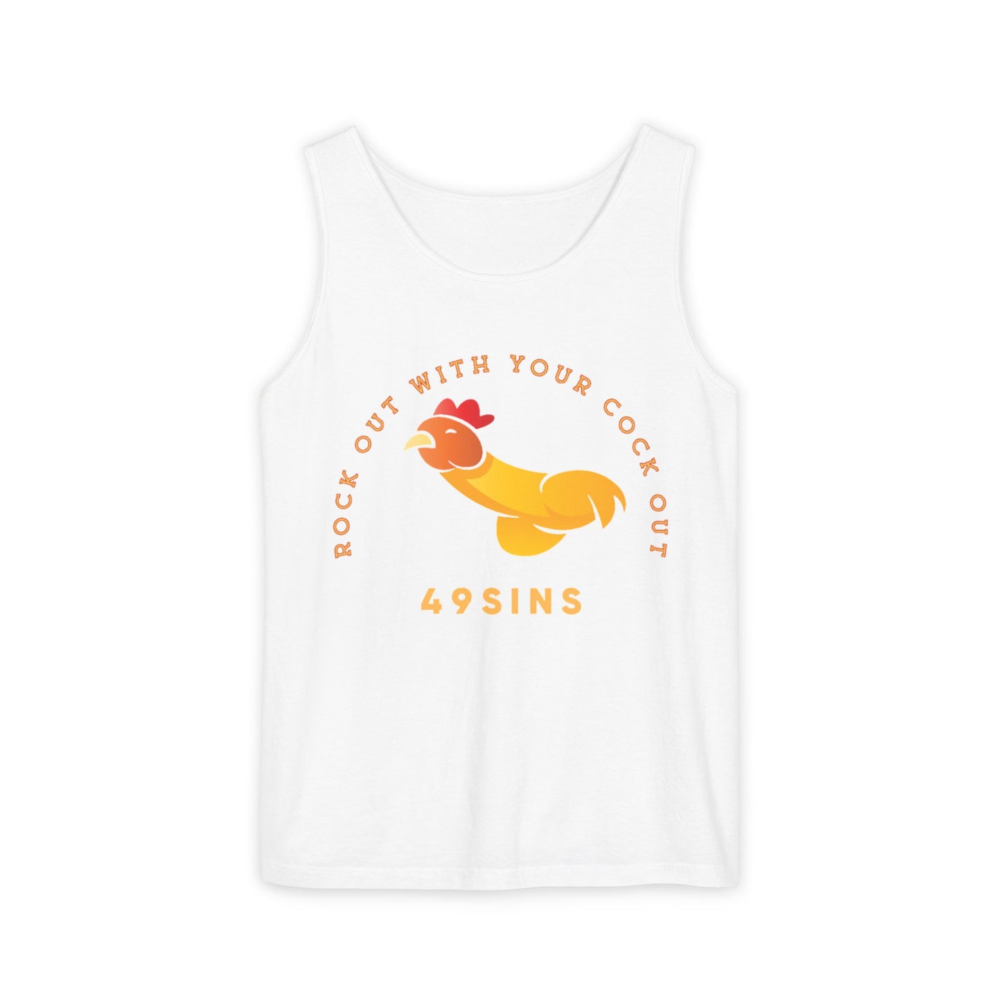 Rock Out Unisex Garment-Dyed Tank Top
