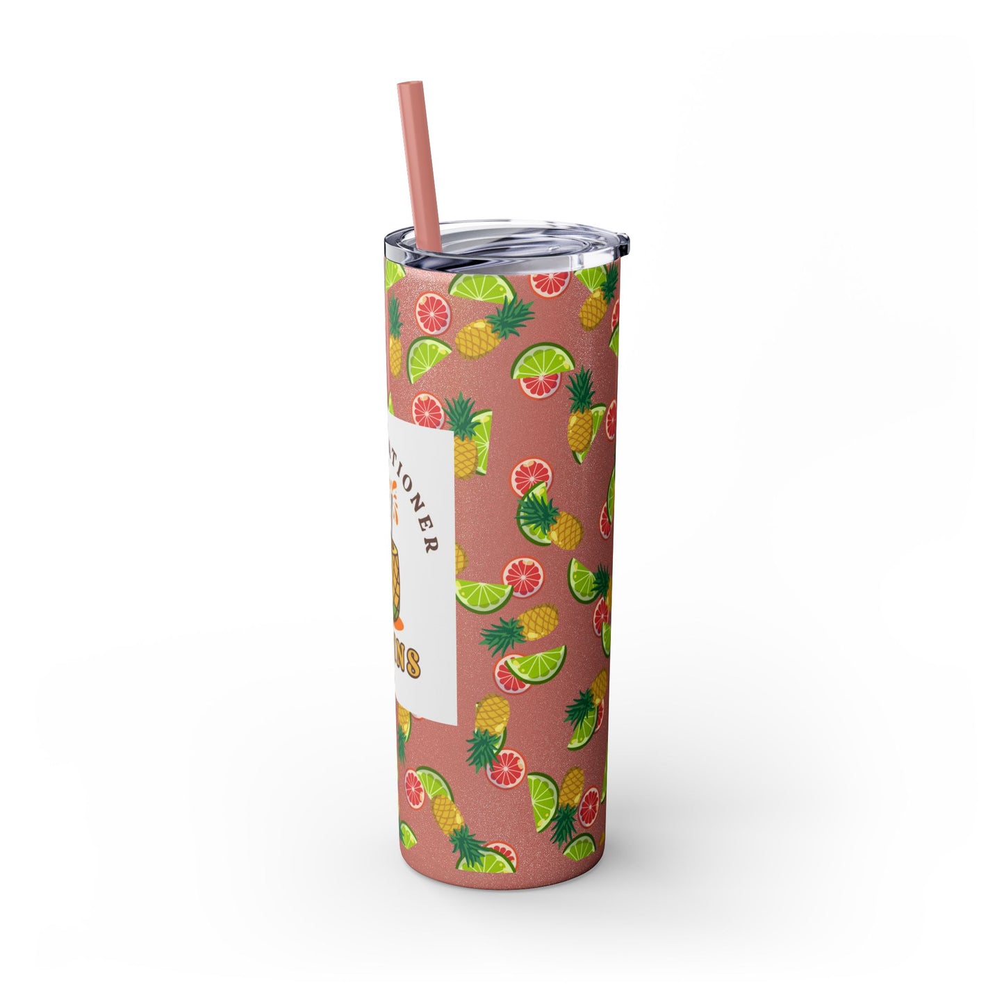Swing-Cation Skinny Tumbler with Straw, 20oz