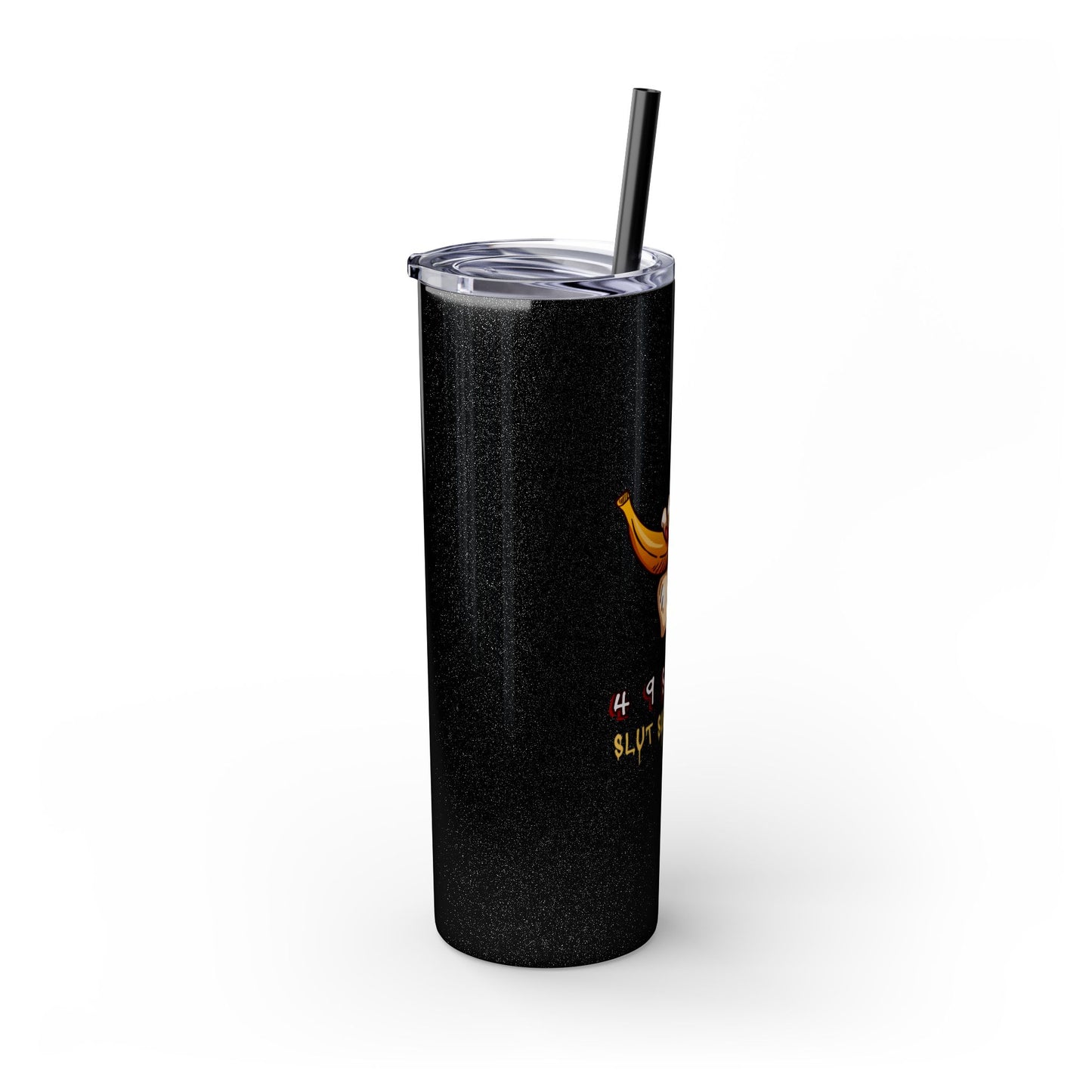 Supportive Skinny Tumbler with Straw, 20oz