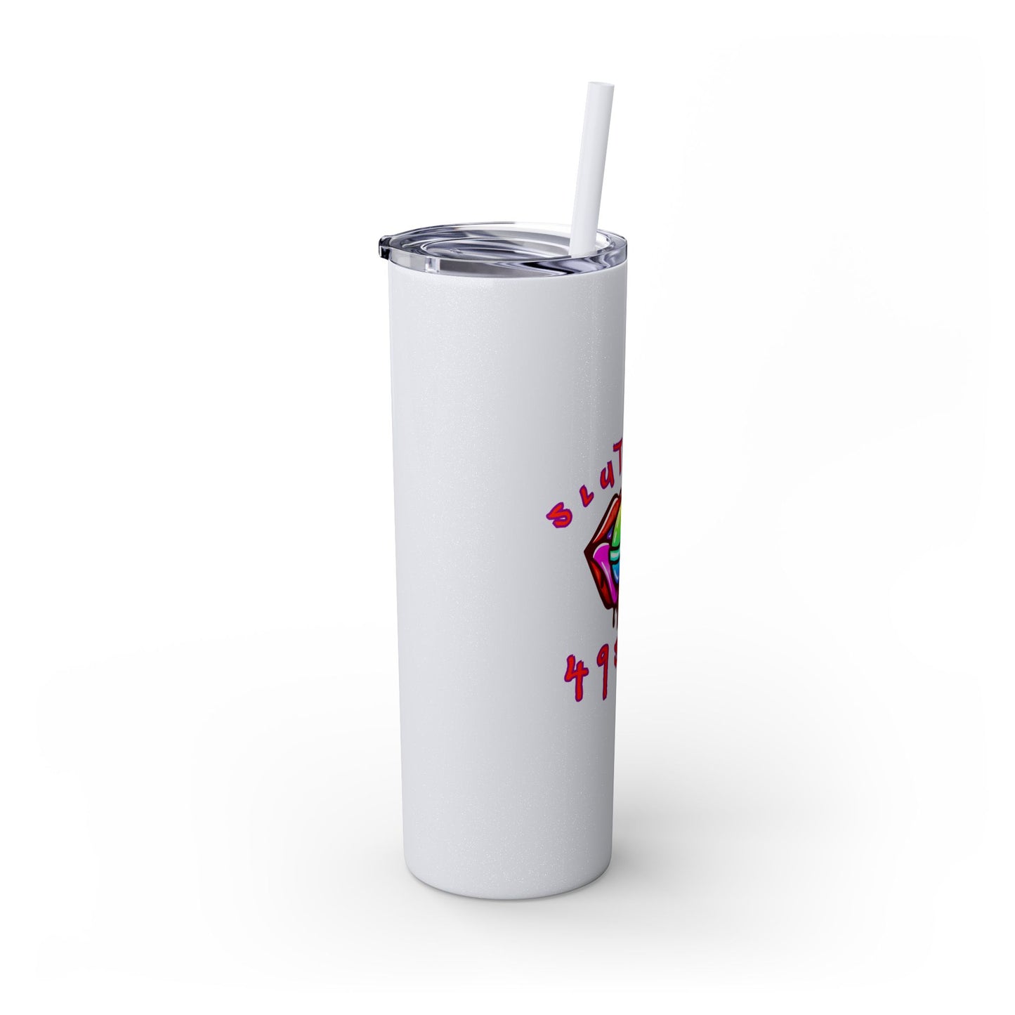 It's a Lifestyle Skinny Tumbler with Straw, 20oz