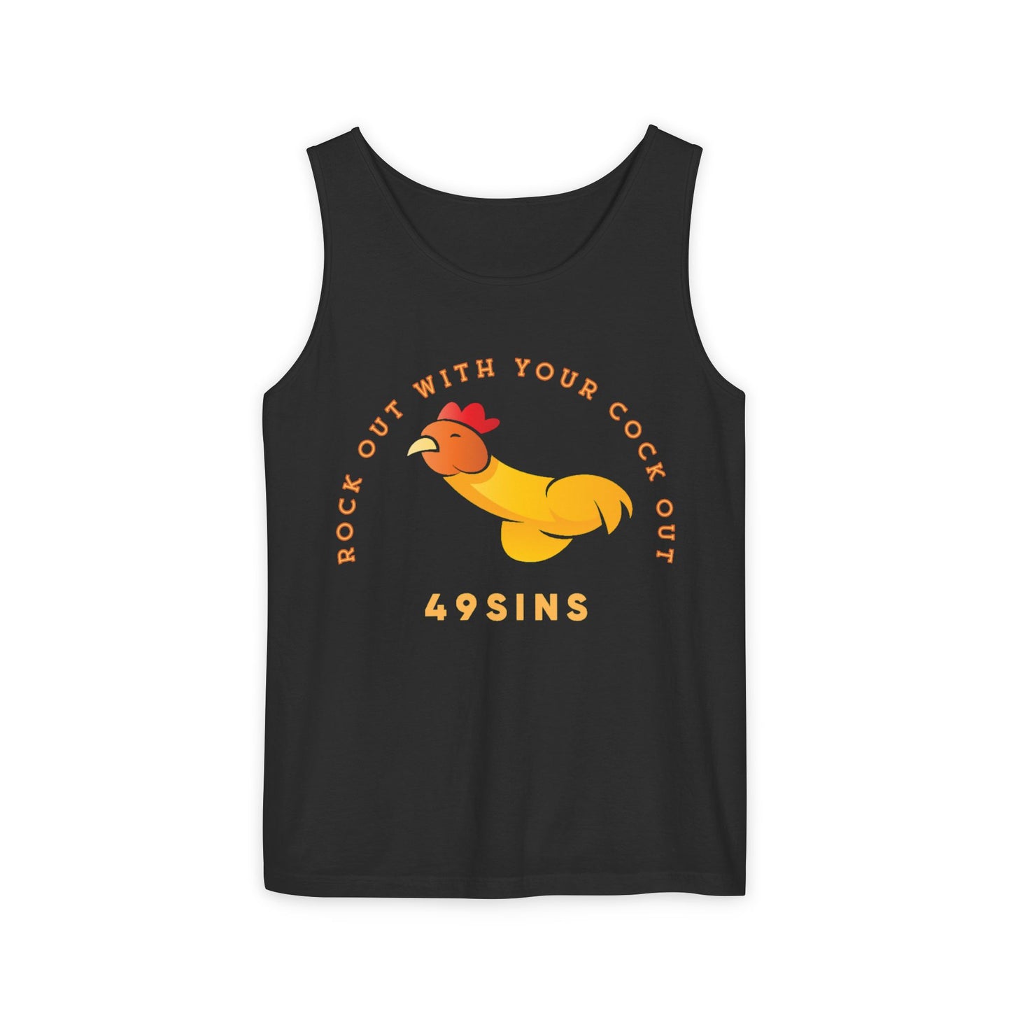 Rock Out Unisex Garment-Dyed Tank Top