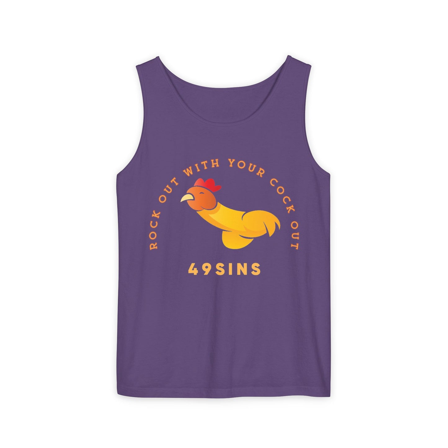 Rock Out Unisex Garment-Dyed Tank Top