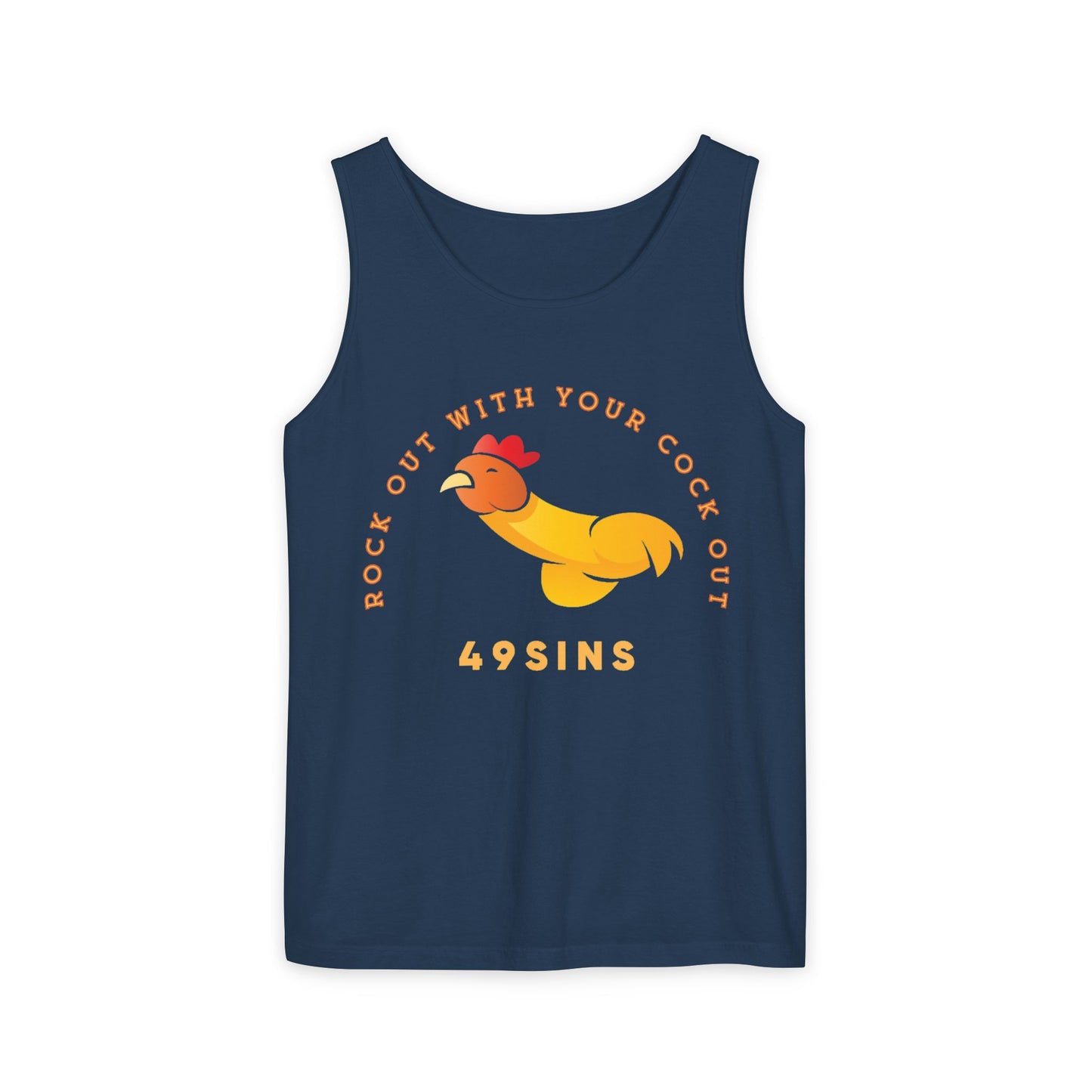 Rock Out Unisex Garment-Dyed Tank Top