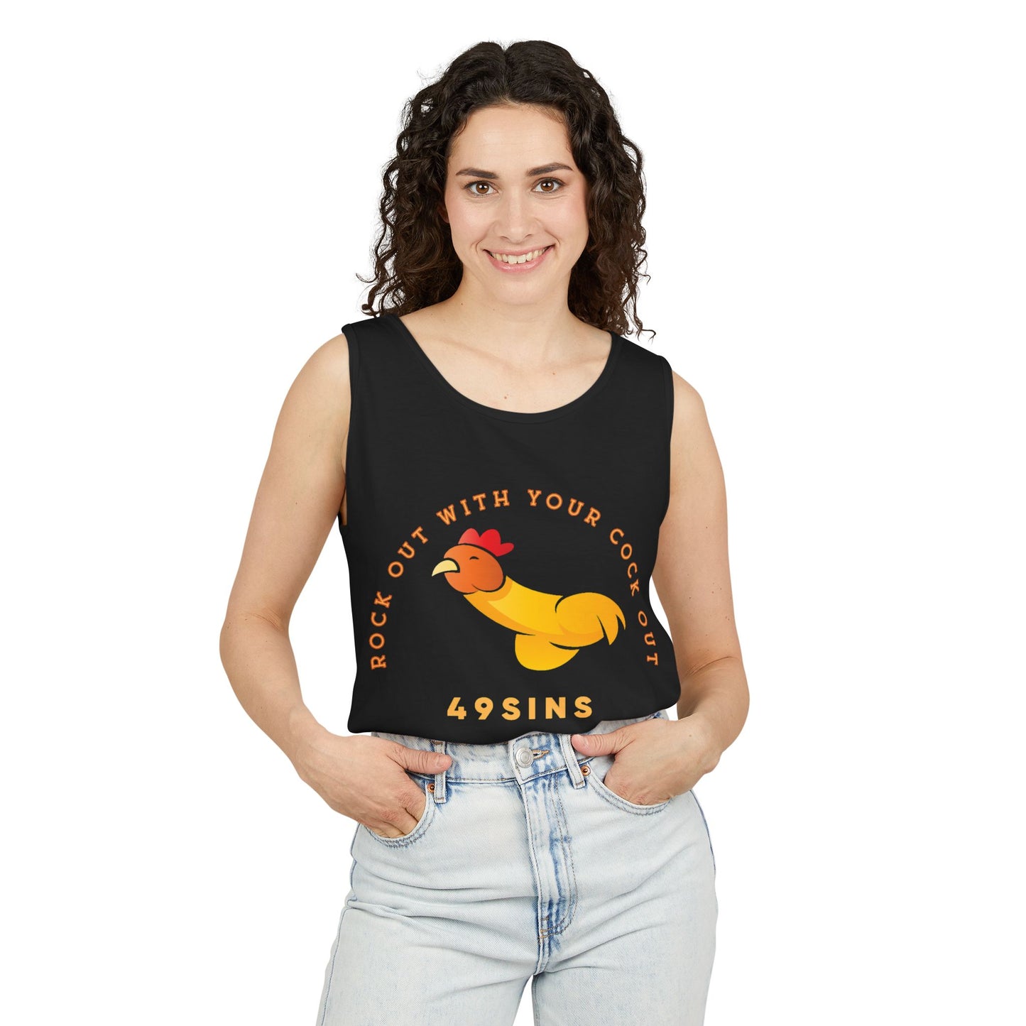 Rock Out Unisex Garment-Dyed Tank Top