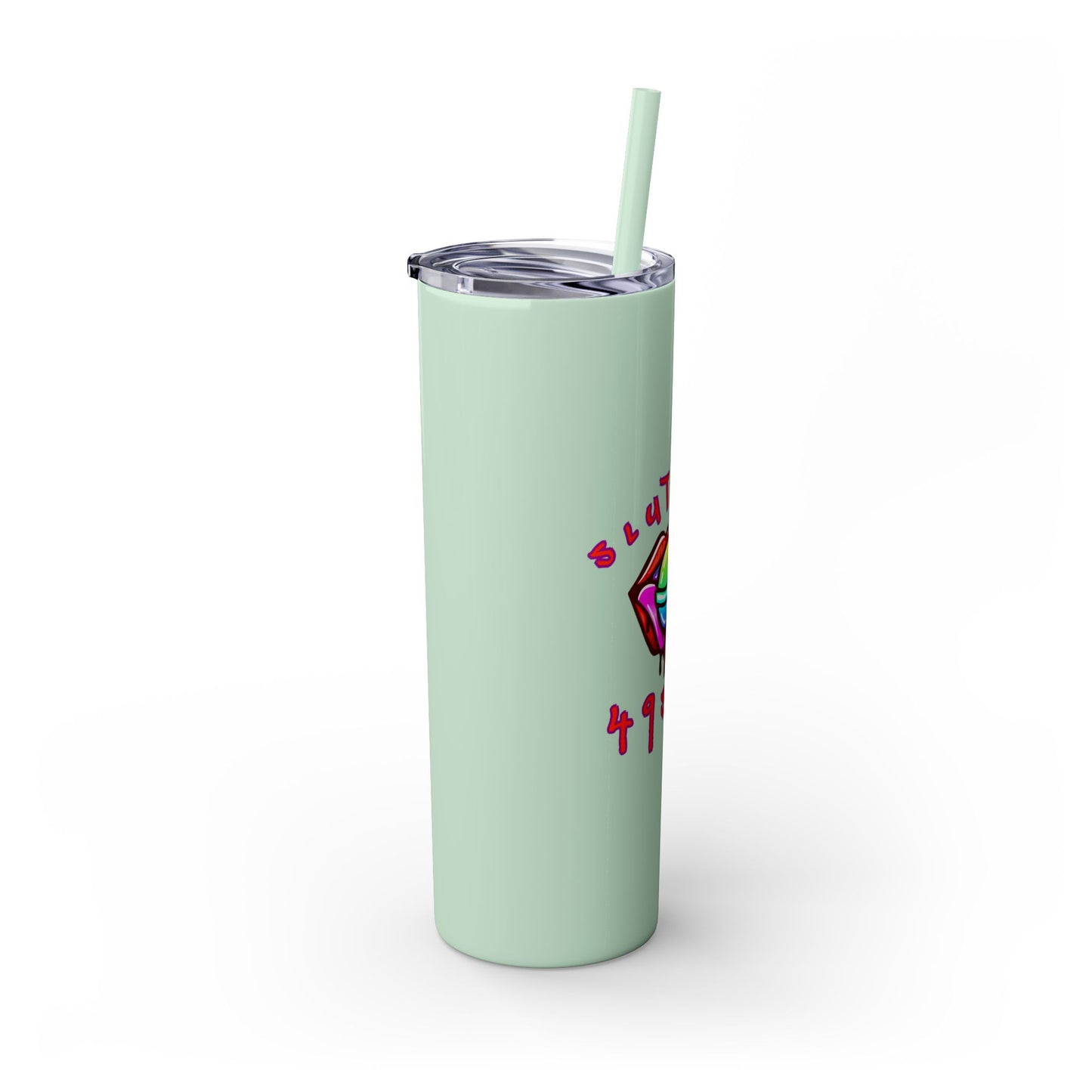 It's a Lifestyle Skinny Tumbler with Straw, 20oz