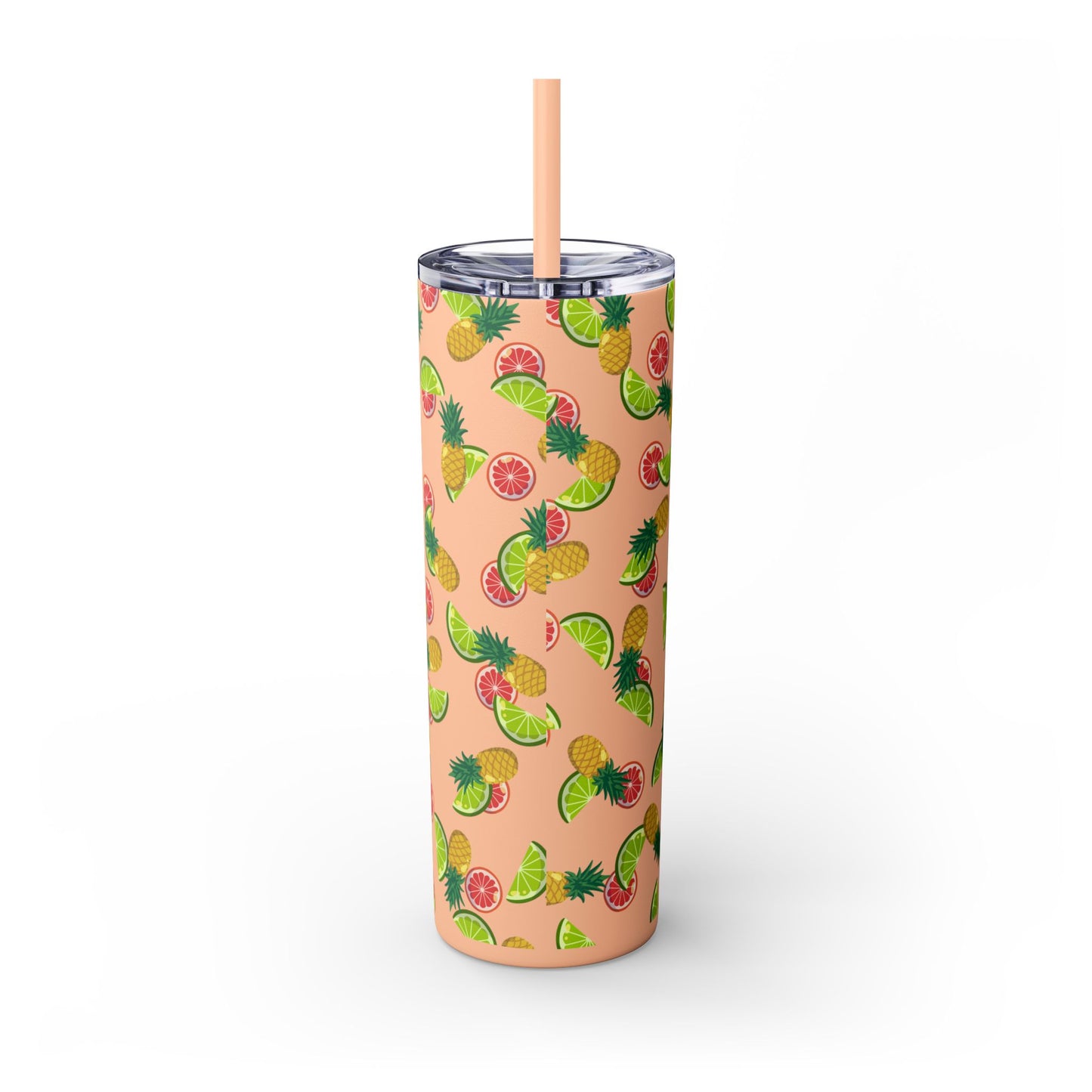 Swing-Cation Skinny Tumbler with Straw, 20oz