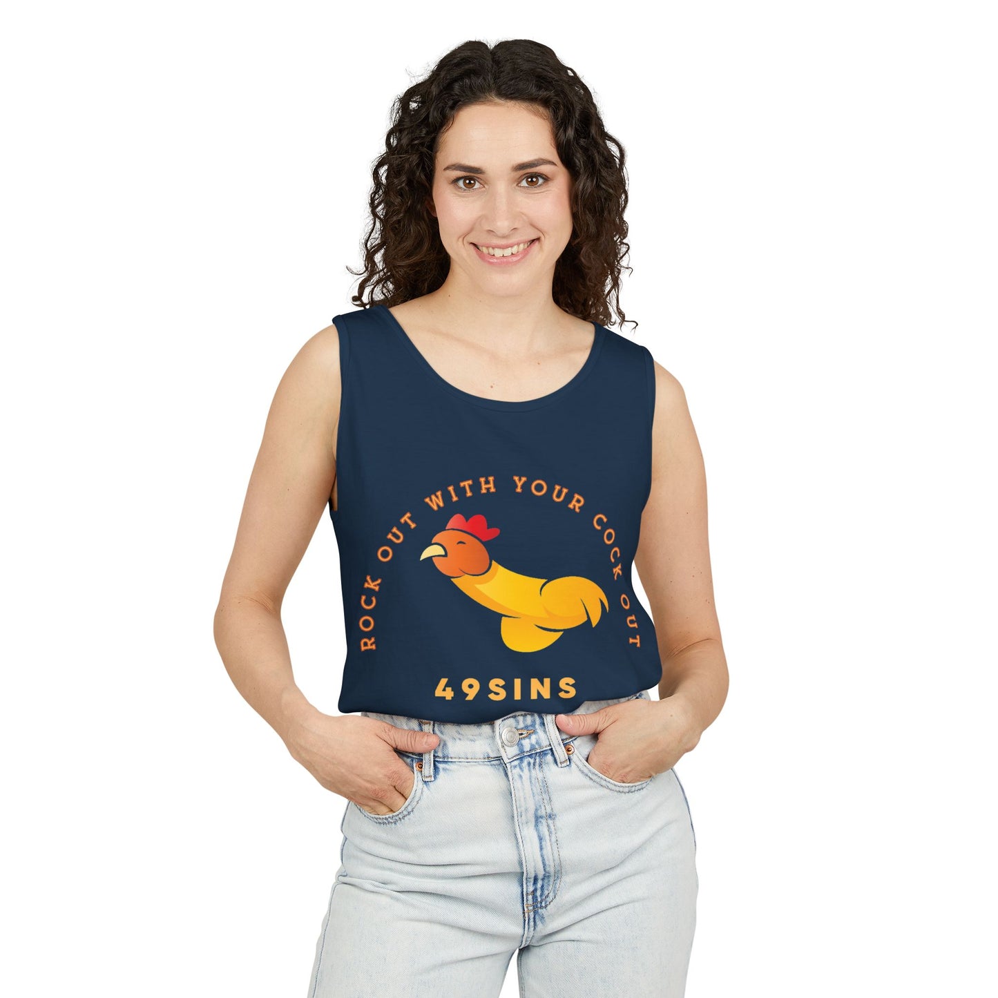 Rock Out Unisex Garment-Dyed Tank Top