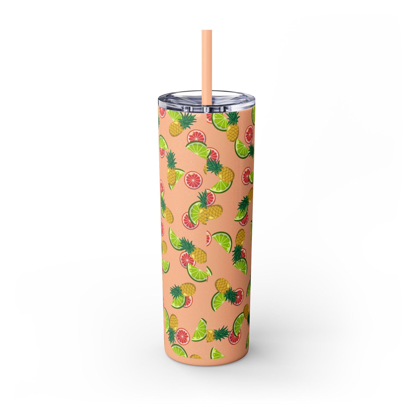 Swing-Cation Skinny Tumbler with Straw, 20oz