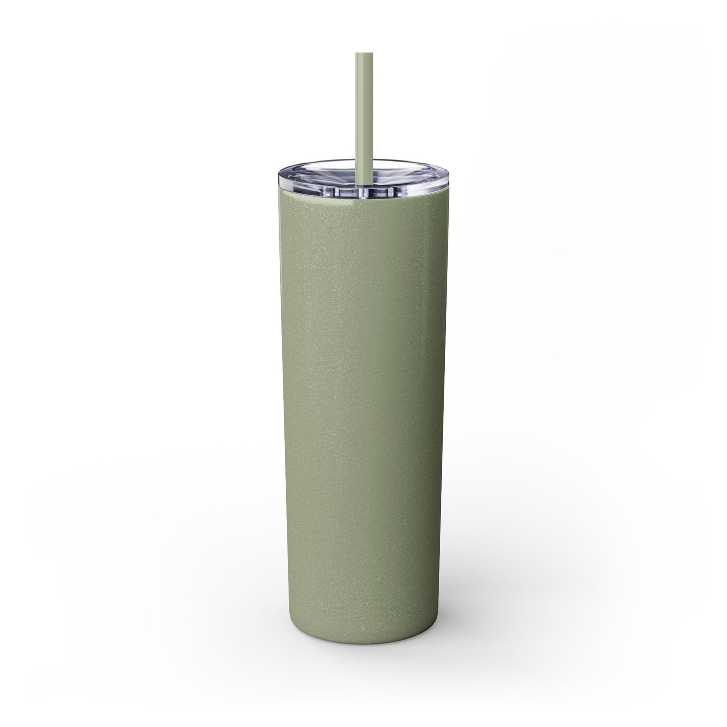 Supportive Skinny Tumbler with Straw, 20oz