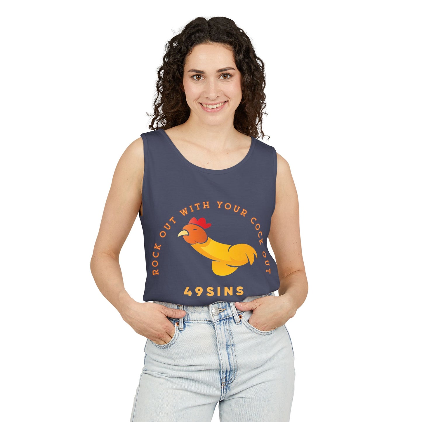 Rock Out Unisex Garment-Dyed Tank Top