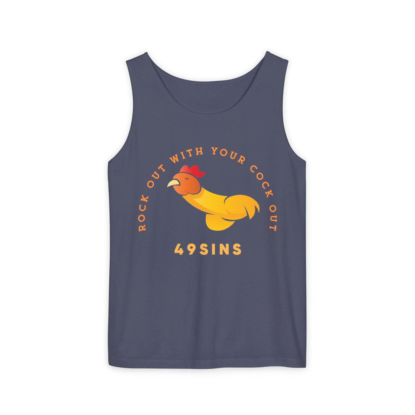 Rock Out Unisex Garment-Dyed Tank Top