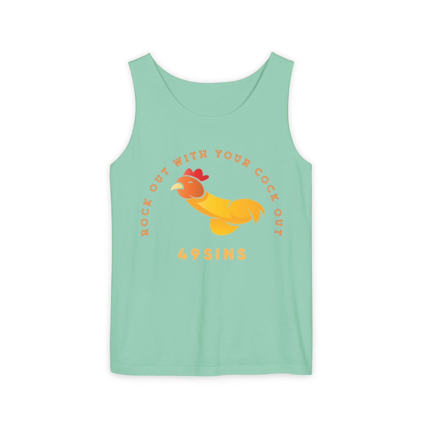 Rock Out Unisex Garment-Dyed Tank Top