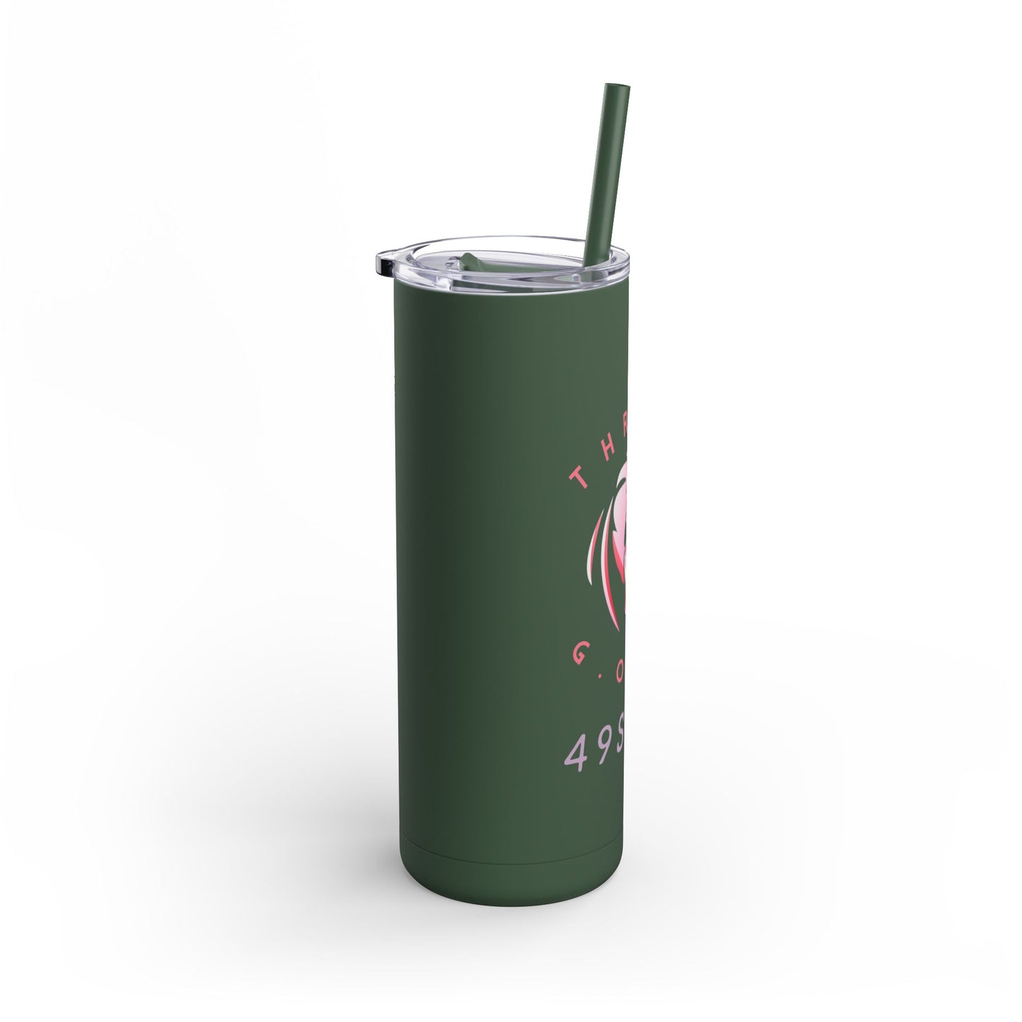 The GOAT Skinny Matte Tumbler, 20oz