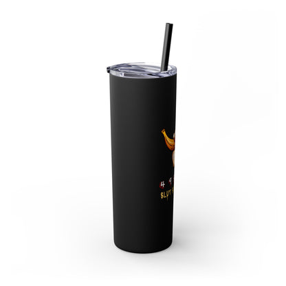 Supportive Skinny Tumbler with Straw, 20oz
