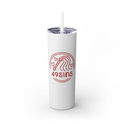The OG Skinny Tumbler with Straw, 20oz