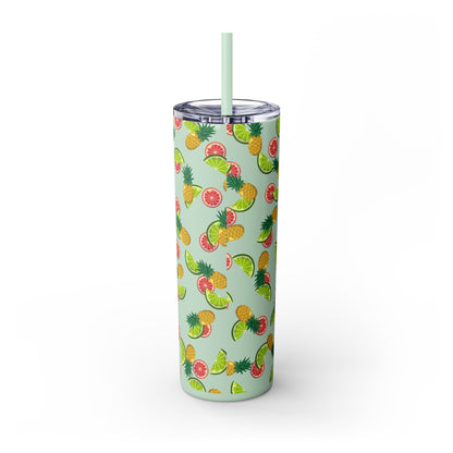 Swing-Cation Skinny Tumbler with Straw, 20oz