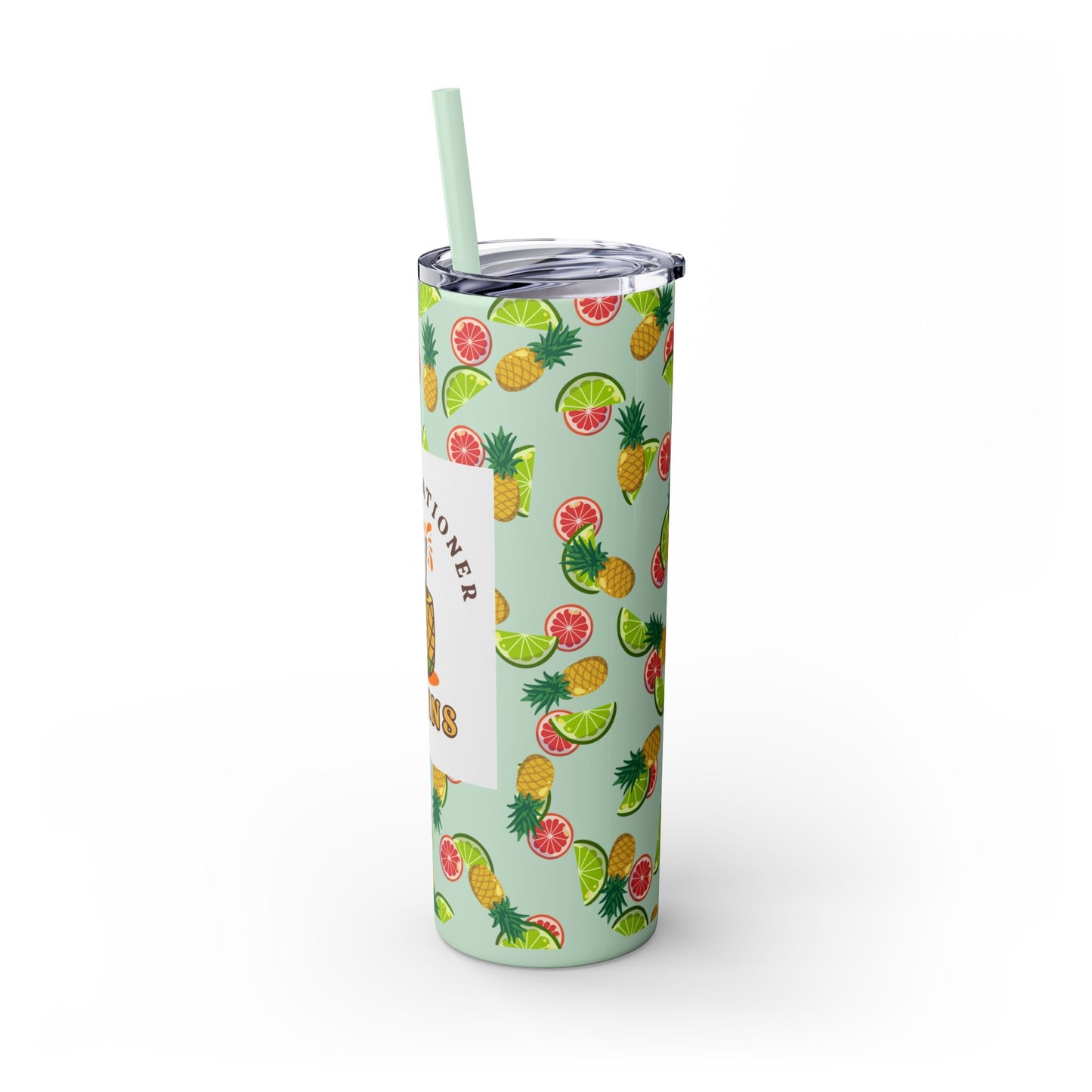 Swing-Cation Skinny Tumbler with Straw, 20oz