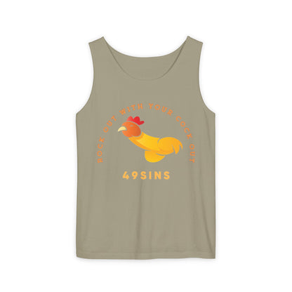 Rock Out Unisex Garment-Dyed Tank Top