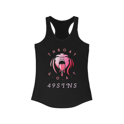 Throat GOAT Racerback Tank