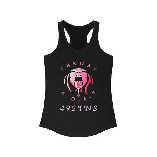 Throat GOAT Racerback Tank