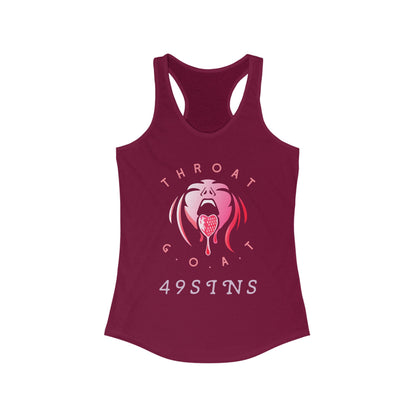 Throat GOAT Racerback Tank