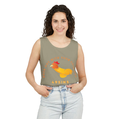 Rock Out Unisex Garment-Dyed Tank Top