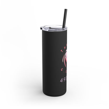 The GOAT Skinny Matte Tumbler, 20oz