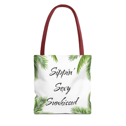 Sippin' on Tote Bag (AOP)