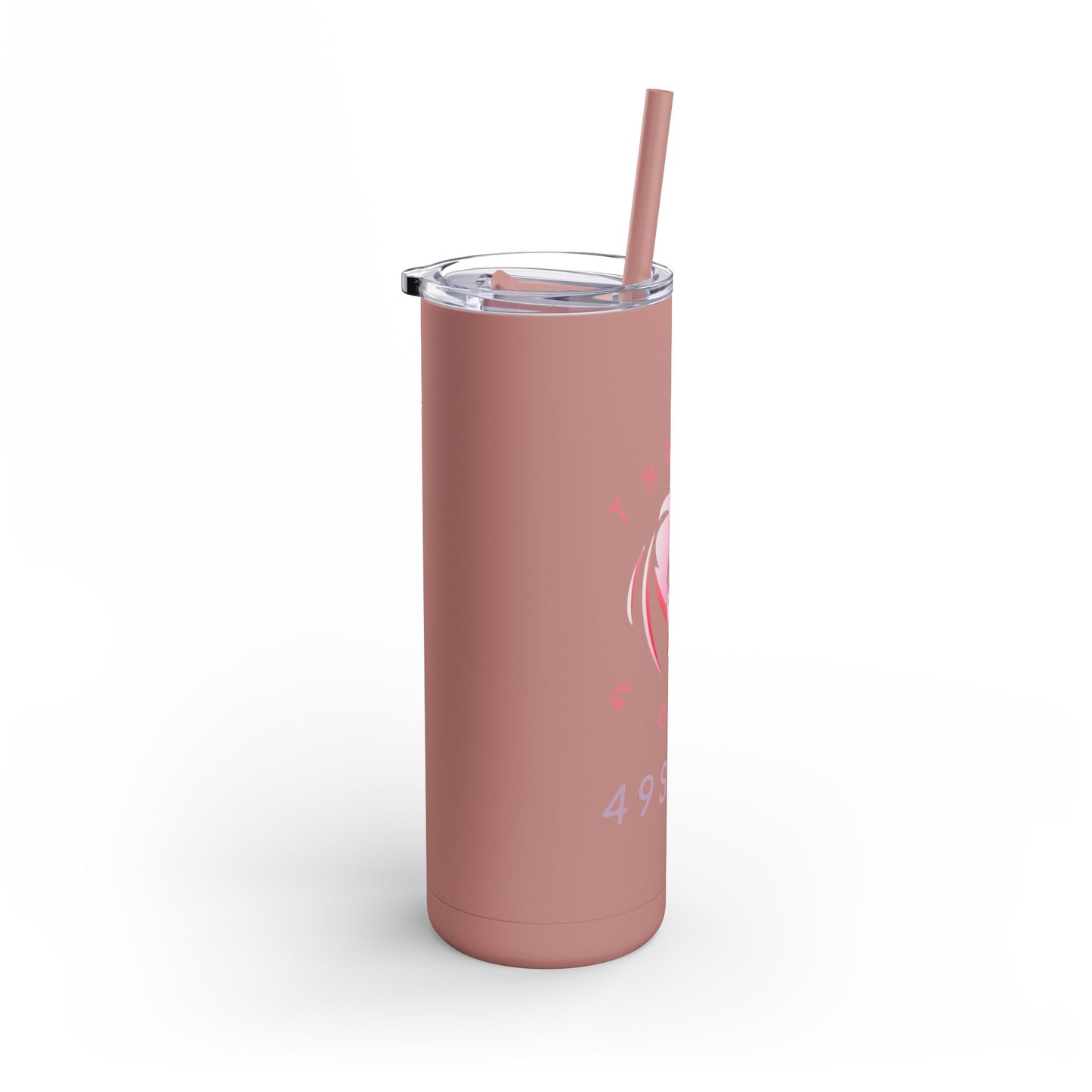 The GOAT Skinny Matte Tumbler, 20oz