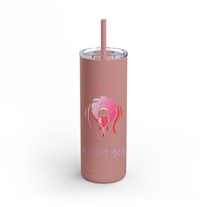 The GOAT Skinny Matte Tumbler, 20oz