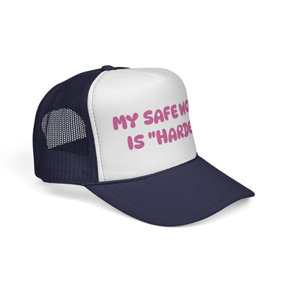 Safe Word Trucker Cap