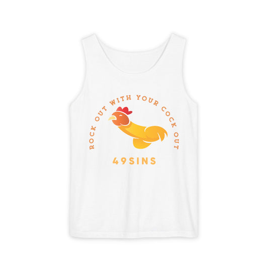 Rock Out Unisex Garment-Dyed Tank Top