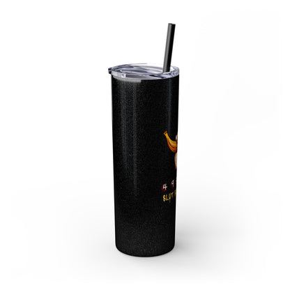 Supportive Skinny Tumbler with Straw, 20oz